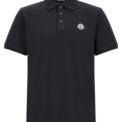 Moncler Logo Patch Polo Shirt