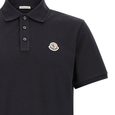 Moncler Logo Patch Polo Shirt