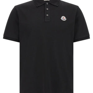 Moncler Logo Patch Polo Shirt