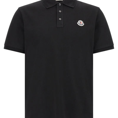 Moncler Logo Patch Polo Shirt