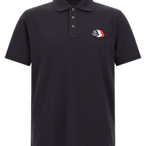 Moncler Triple Logo Polo Shirt