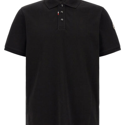 Moncler Tricolor Detail Polo Shirt
