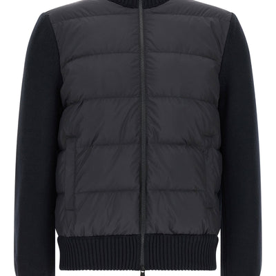Moncler Two-material Cardigan