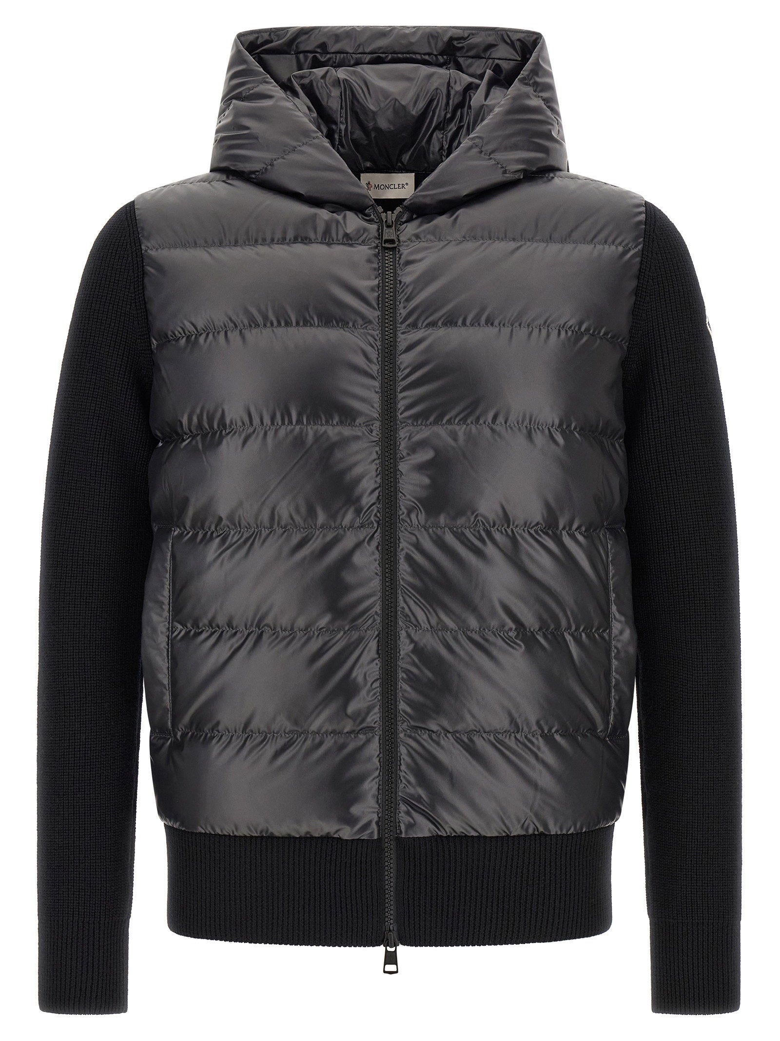 Moncler Padded Cardigan With Hood