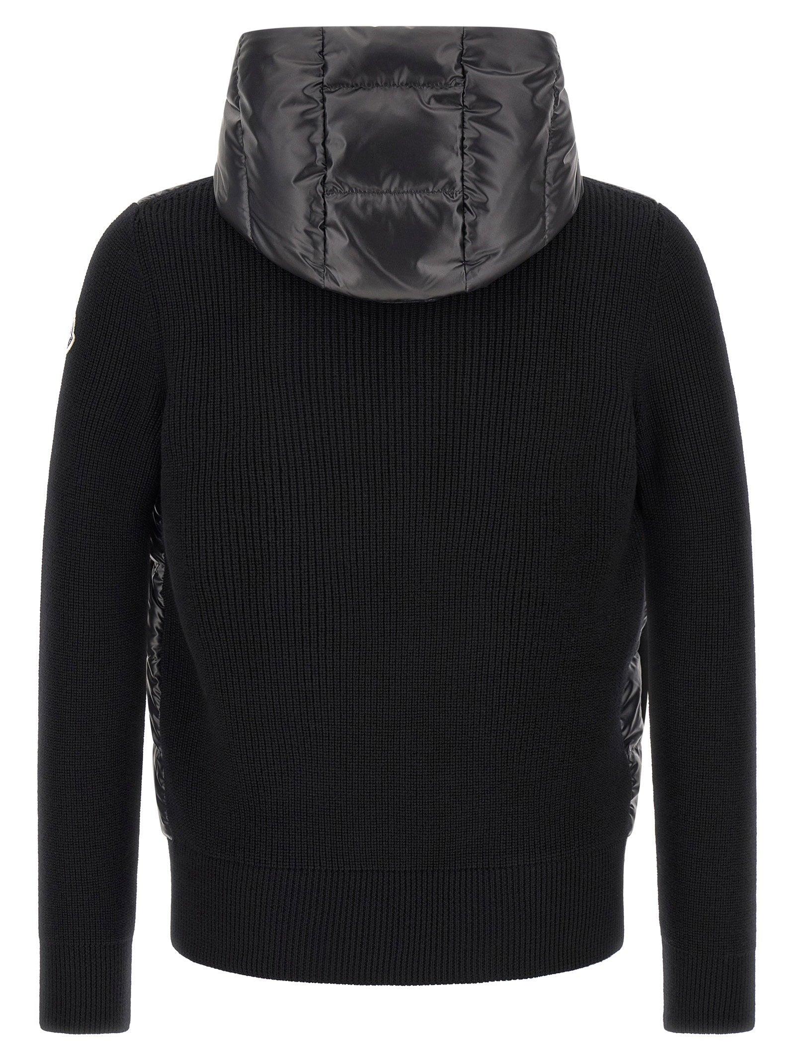 Moncler Padded Cardigan With Hood