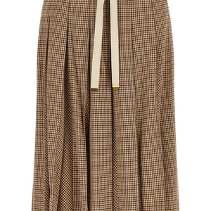 Moncler Pleated Midi Skirt