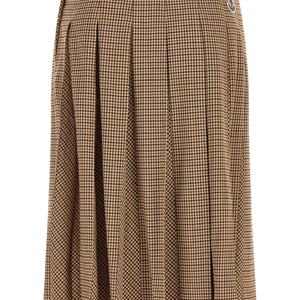 Moncler Pleated Midi Skirt