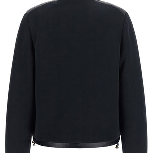 Moncler Two-material Padded Cardigan