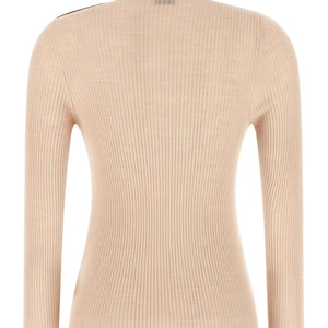 Moncler Textured Wool Turtleneck Sweater