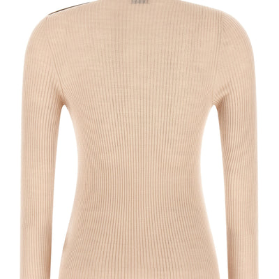 Moncler Textured Wool Turtleneck Sweater