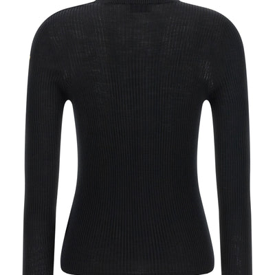 Moncler Logo Turtleneck Sweater