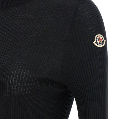 Moncler Logo Turtleneck Sweater