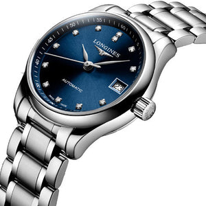Longines Master Collection Sunray Blue Dial Women 25.5mm