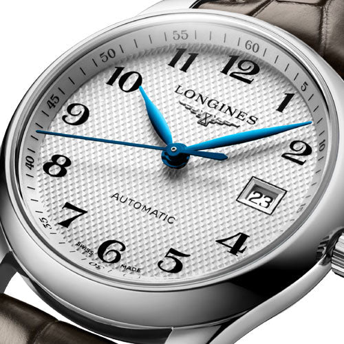 Longines Master Collection Silver Barleycorn Dial Women 29mm