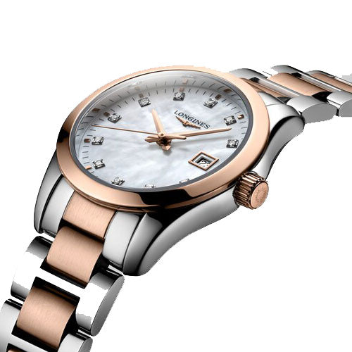 Longines Conquest Mother of Pearl dial Women 29.05mm