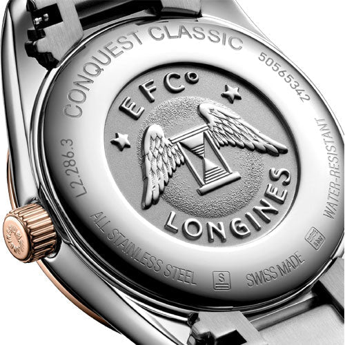Longines Conquest Mother of Pearl dial Women 29.05mm