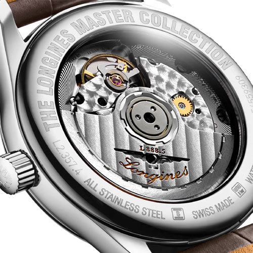 Longines Master Collection Beige Dial Women 34mm