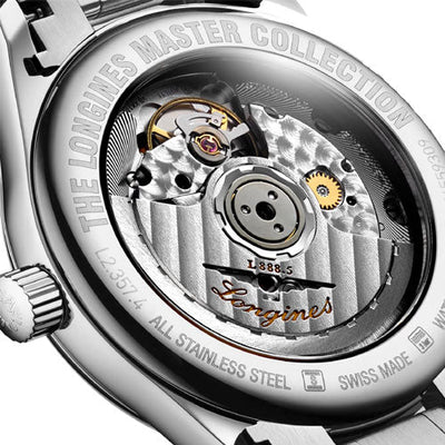 Longines Master Collection Orange Dial Women 34mm