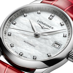 Longines Master Collection White Mother-Of-Pearl dial Women 34mm