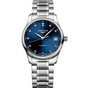 Longines Master Collection Blue Dial Women 34mm