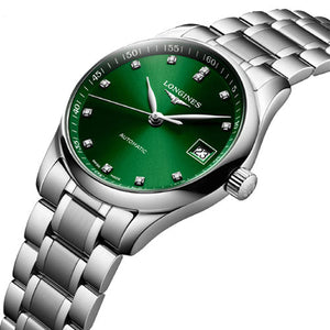 Longines Master Collection Green Dial Women 34mm