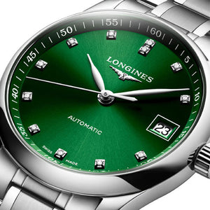 Longines Master Collection Green Dial Women 34mm