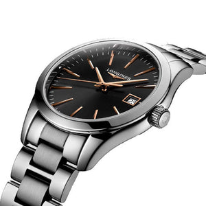 Longines Conquest Classic Black Dial Women 34mm