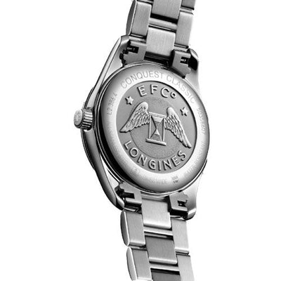 Longines Conquest Classic Black Dial Women 34mm