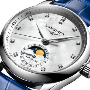 Longines Master Collection White Mother-Of-Pearl Dial Women 34mm