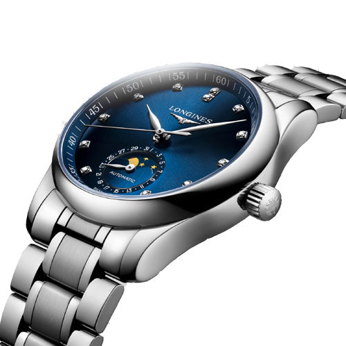 Longines Master Collection Sunray Blue Dial Women 34mm
