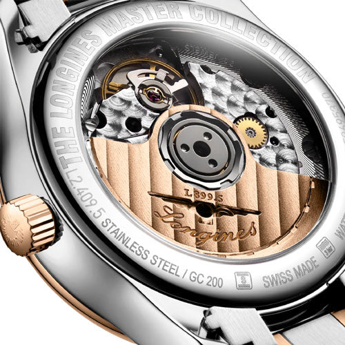 Longines Master Collection White Mother-Of-Pearl Dial Women 34mm