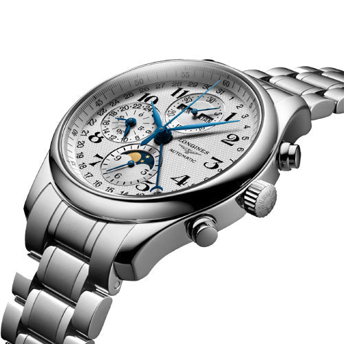Longines Master Collection Silver Barleycorn Dial Men 42mm