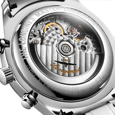 Longines Master Collection Silver Barleycorn Dial Men 42mm