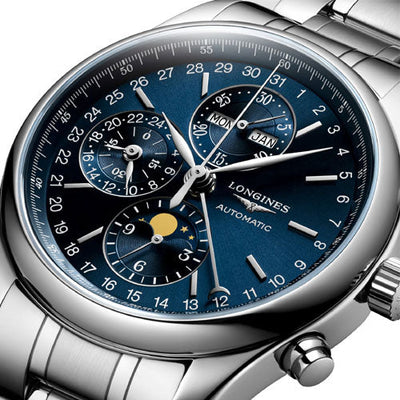 Longines Master Collection Sunray Blue dial Men 42mm