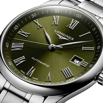 Longines Master Collection Green Dial Men 40mm