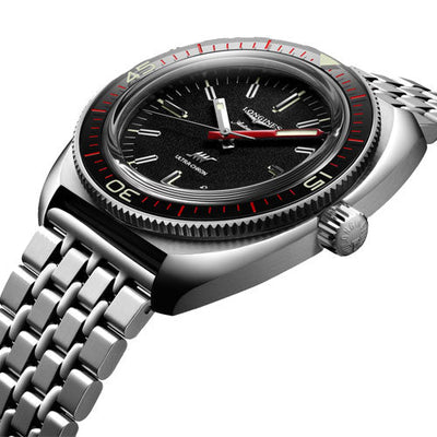 Longines Ultra-Chron Black Dial Men 43mm