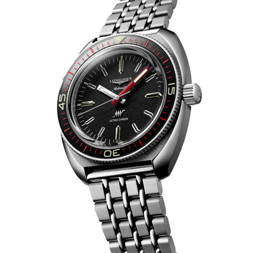 Longines Ultra-Chron Black Dial Men 43mm