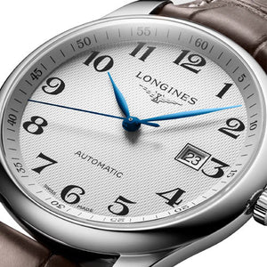 Longines Master Collection Silver Barleycorn Dial Men 42mm