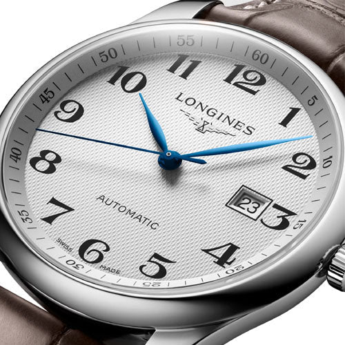 Longines Master Collection Silver Barleycorn Dial Men 42mm