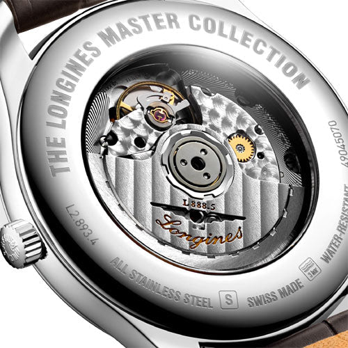 Longines Master Collection Silver Barleycorn Dial Men 42mm