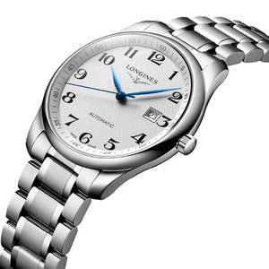 Longines Master Collection Silver Barleycorn Dial Men 42mm