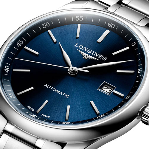 Longines Master Collection Sunray Blue Dial Men 42mm