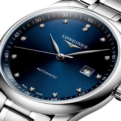 Longines Master Collection Sunray Blue Dial Men 42mm