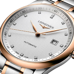 Longines Master Collection Silver Barleycorn Dial Men 42mm