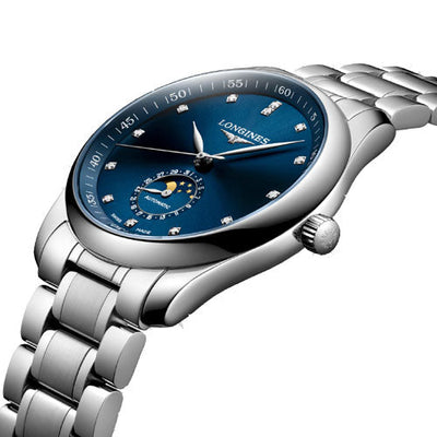 Longines Master Collection Sunray Blue Dial Men 40mm