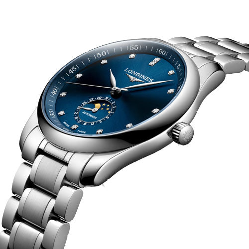 Longines Master Collection Sunray Blue Dial Men 40mm