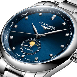Longines Master Collection Sunray Blue Dial Men 40mm