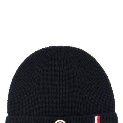 Moncler Enfant Tricolor Detail Beanie