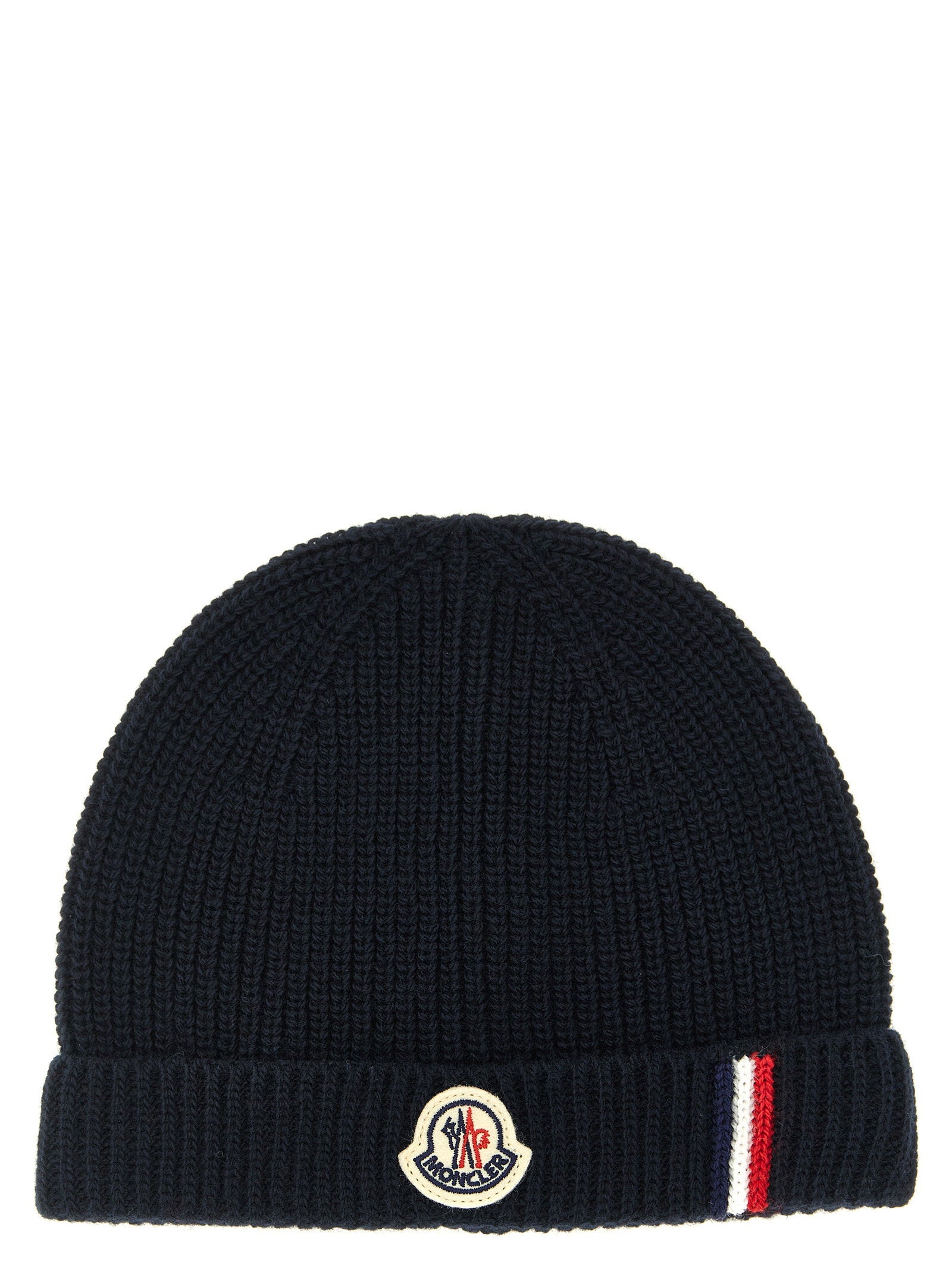 Moncler Enfant Tricolor Detail Beanie