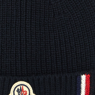 Moncler Enfant Tricolor Detail Beanie